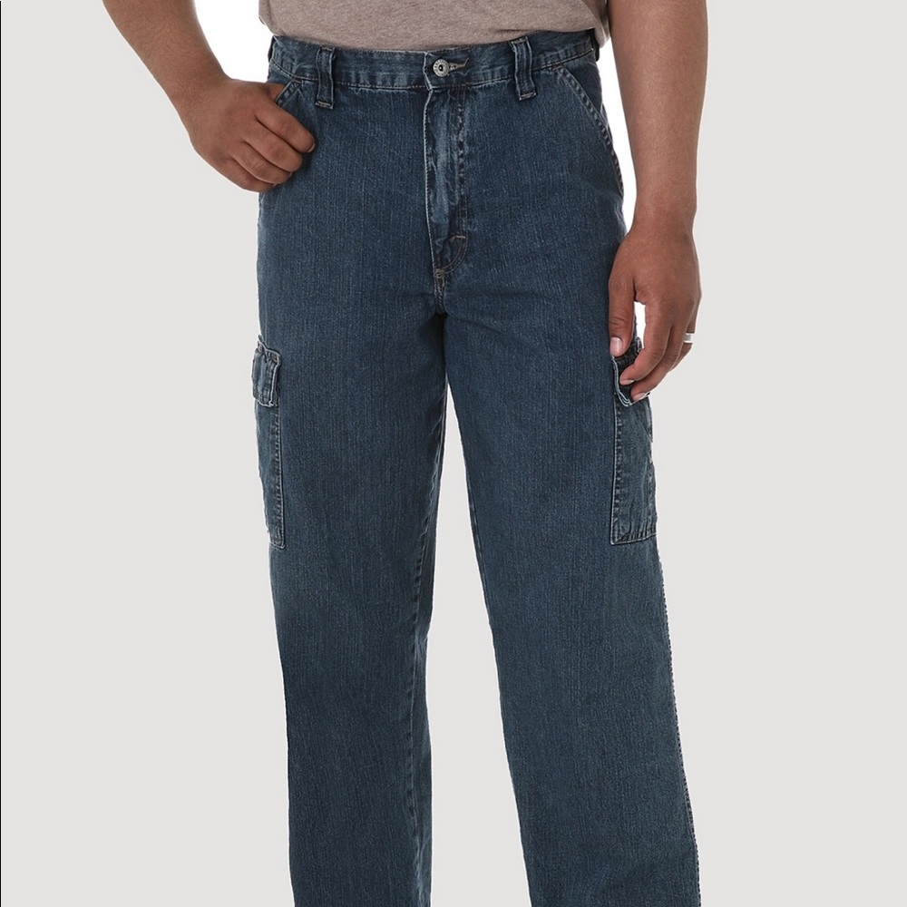 WRANGLER DENIM LOOSE FIT CARGO JEAN